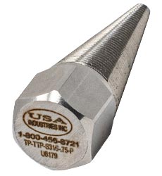 USA Industries, Inc. Threaded Metal Tapered Tube Plugs