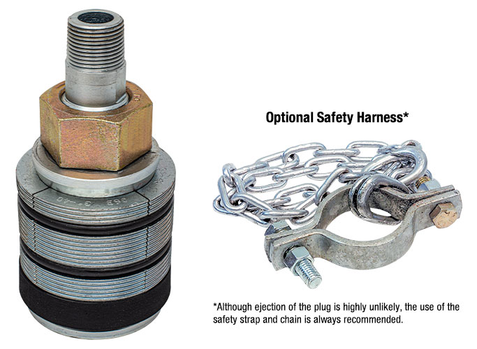 USA Industries, Inc. Grip Type High Pressure Test Plug