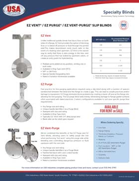 USA Industries EZ Vent, EZ Purge, EZ Vent-Purge Menu Icon