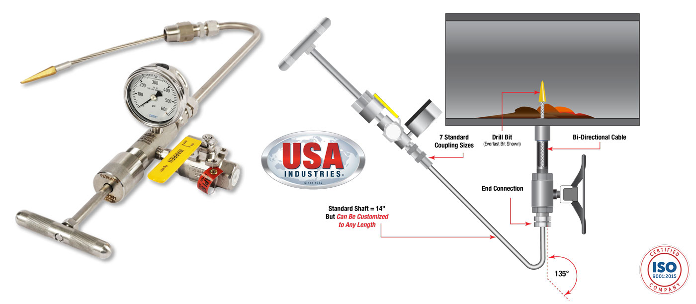 USA Industries Bleeder Cleaner, Rod Out Tool Hero Image