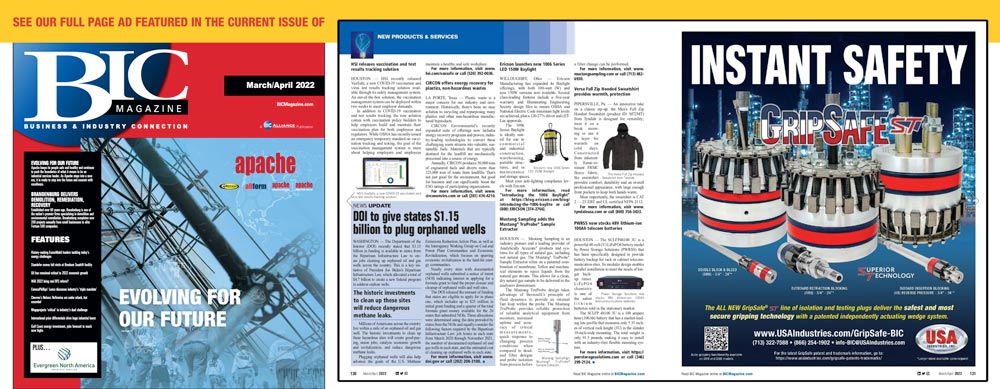 GripSafe®ST in BIC Magazine