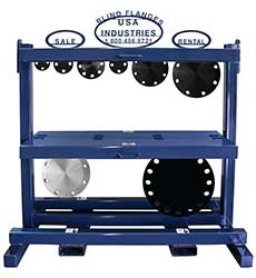EZ Lock blind flange rack