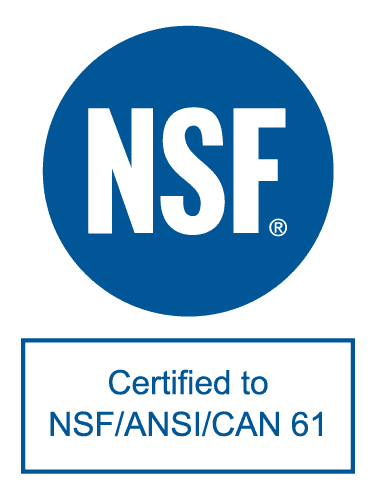 NSF ANSI/CAN 61 Certified