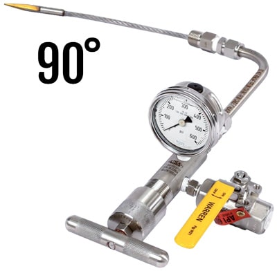 90 degree shaft rod out tool