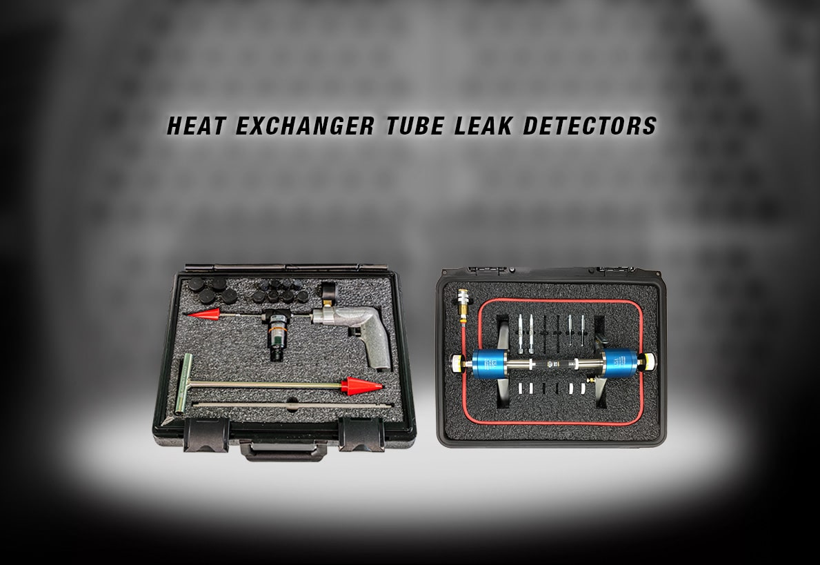 Heat exchanger leak detectors