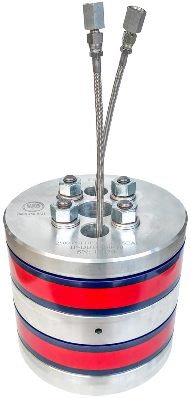 Non-gripping DBB plug, front view