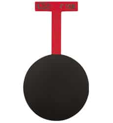Paddle blind, also called a line blank or blind spade
