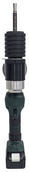 SureSnap Pro cordless tube plug installation tool, back view