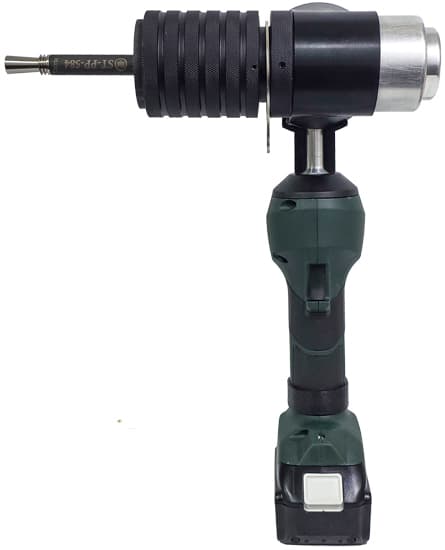 SureSnap Pro cordless tube plug installation tool, side view