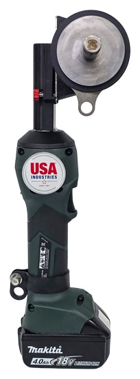 SureSnap Pro cordless tube plug installation tool, front view