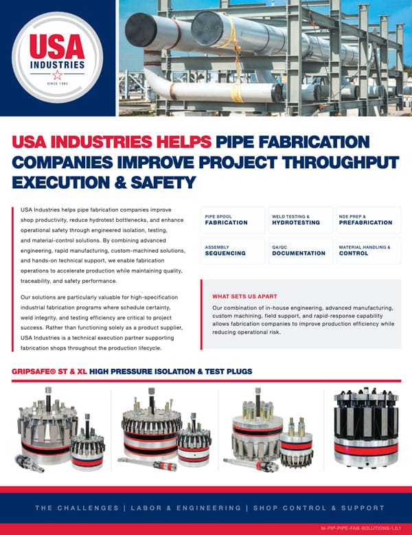 Pipe Fabrication case study