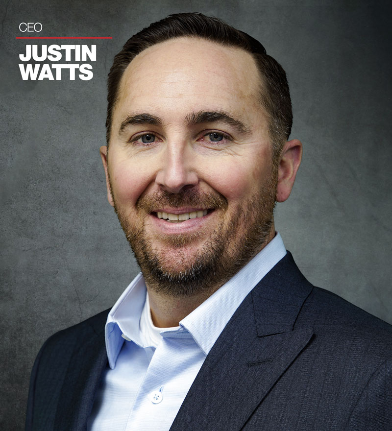 Justin Watts, President and CEO of USA Industries
