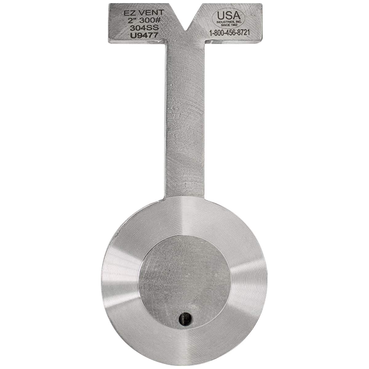 2 inch 300# 304 SS EZ Vent vented paddle blind