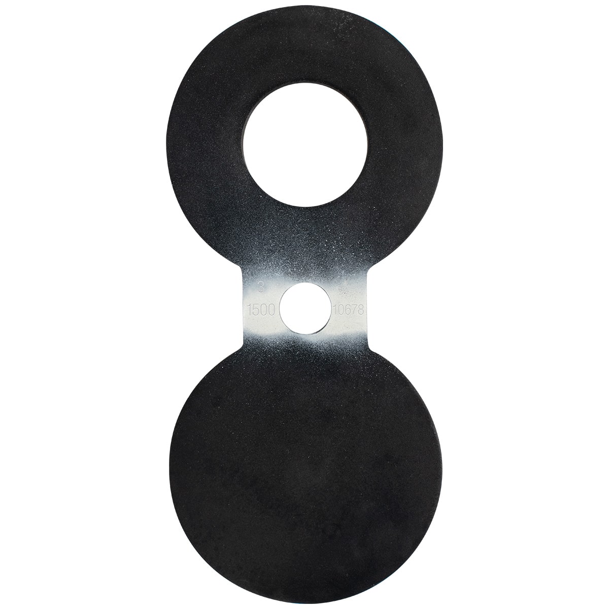 3 inch 1500# Carbon Steel, Flat Face spectacle blind