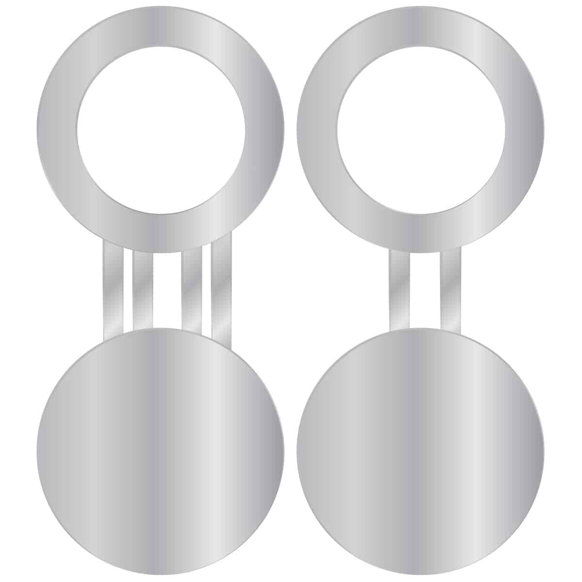 Spectacle blind tie-bar configurations